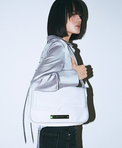 韓國 Nick Nicole CRYSTAL WAVE POINT MESSENGER BAG【NN032】