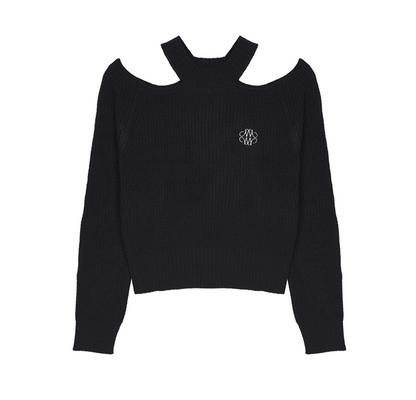 韓國 Nick Nicole SHOULDER CUT OUT KNIT【NN051】