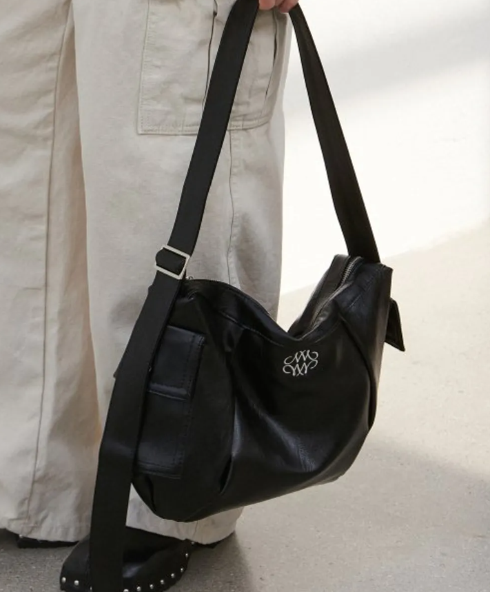 韓國 Nick Nicole LINE HOBO BAG【NN131】