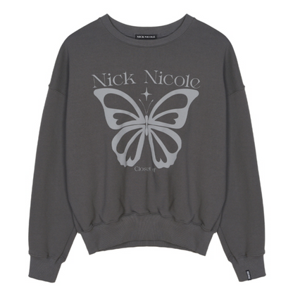 韓國 Nick Nicole BUTTERFLY TWINKLE SWEATSHIRT【NN137】