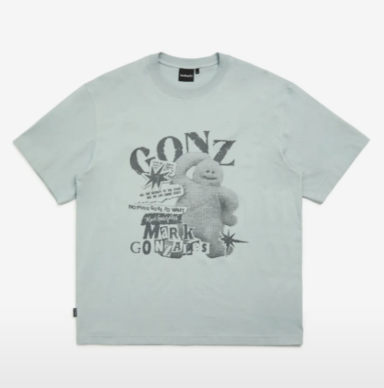 韓國 Mark Gonzales GONZ SHUM GRAPHIC HALF SLEEVE T-SHIRT【MG100】