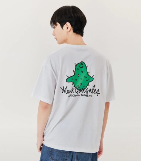 韓國 Mark Gonzales Cactus Angel Short Sleeve T-Shirt【MG105】