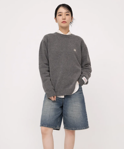 韓國 Satur (W) Dublin Unbalanced Cashmere Blend Knit【SA030】