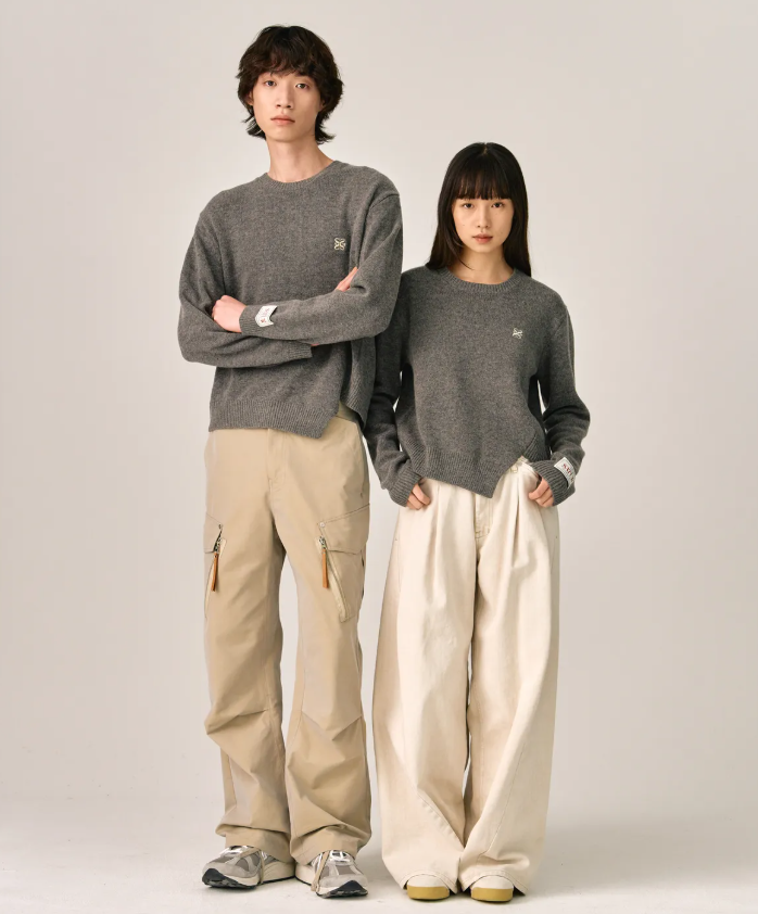 韓國 Satur Dublin Unbalanced Cashmere Blend Knit【SA031】