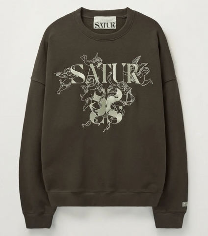 韓國 Satur Angel Graphic Sweatshirt【SR028】