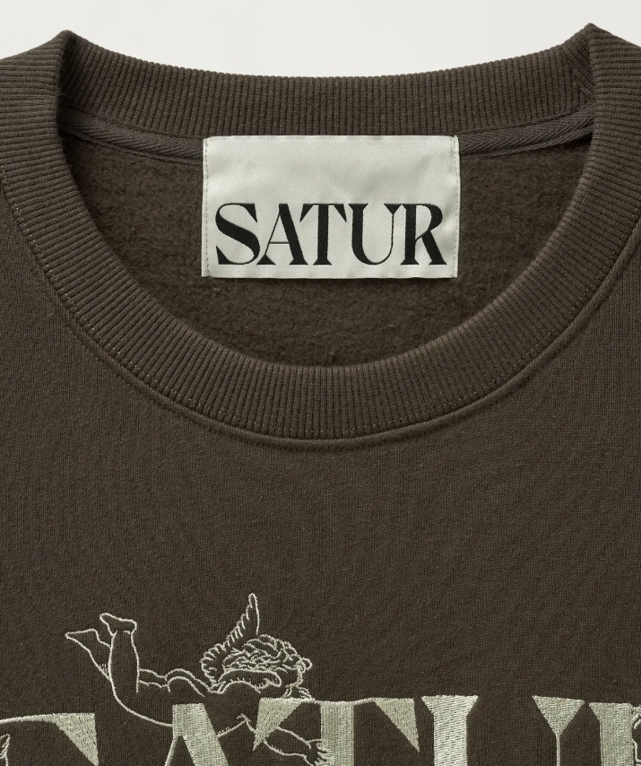 韓國 Satur Angel Graphic Sweatshirt【SA028】