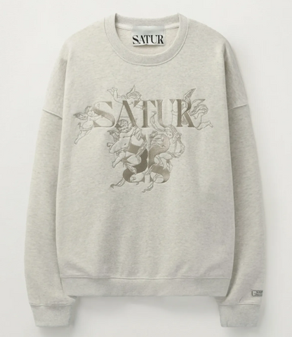 韓國 Satur Angel Graphic Sweatshirt【SR028】