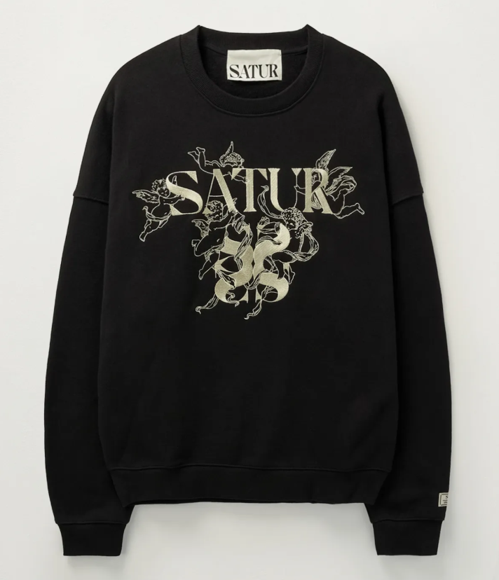 韓國 Satur Angel Graphic Sweatshirt【SA028】