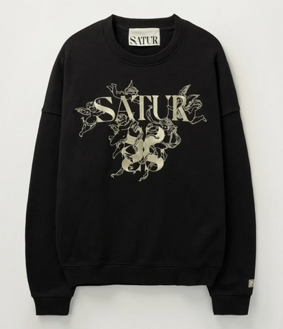 韓國 Satur Angel Graphic Sweatshirt【SR028】