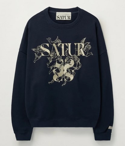 韓國 Satur Angel Graphic Sweatshirt【SR028】