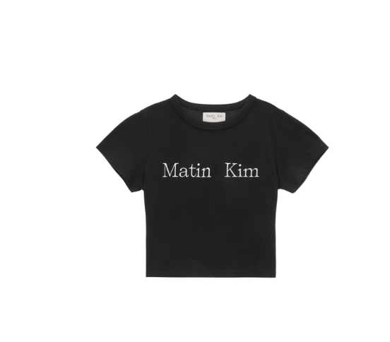 韓國 Matin Kim LOGO CROP TOP【MK067】