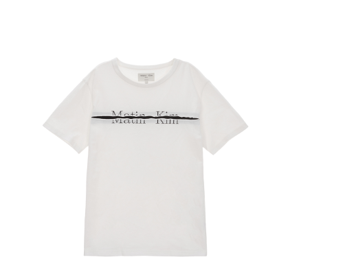 韓國 Matin Kim LOGO CUTTED LAYERED TOP【MK072】