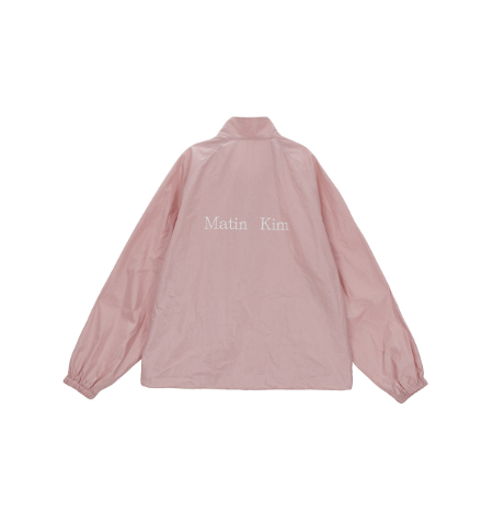 韓國 Matin Kim LOGO COATING JUMPER【MK098】