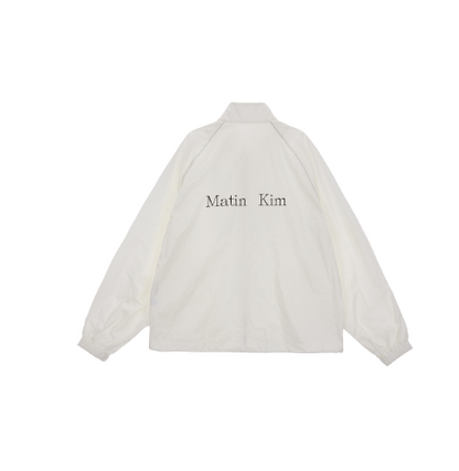 韓國 Matin Kim LOGO COATING JUMPER【MK098】