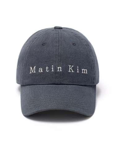 韓國 Matin Kim COTTON WASHED BALL CAP【MK108】