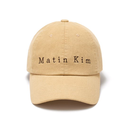 韓國 Matin Kim COTTON WASHED BALL CAP【MK108】