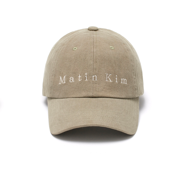 韓國 Matin Kim COTTON WASHED BALL CAP【MK108】