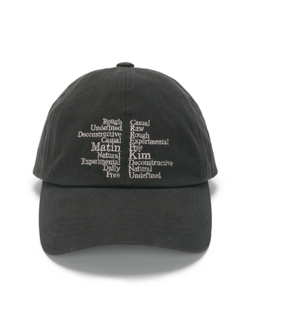 韓國 Matin Kim KEYWORD LETTERING BALL CAP【MK111】