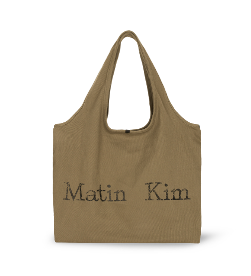 韓國 Matin Kim CRACKED LOGO ECOBAG【MK123】