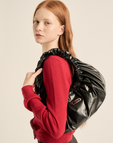 韓國 Satur Scrunchie Medium Shoulder Bag【SR033】