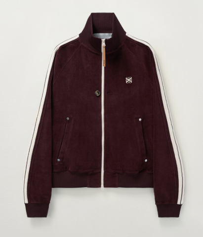 韓國 Satur Lawton Velour Track Zip-up Jacket【SR026】