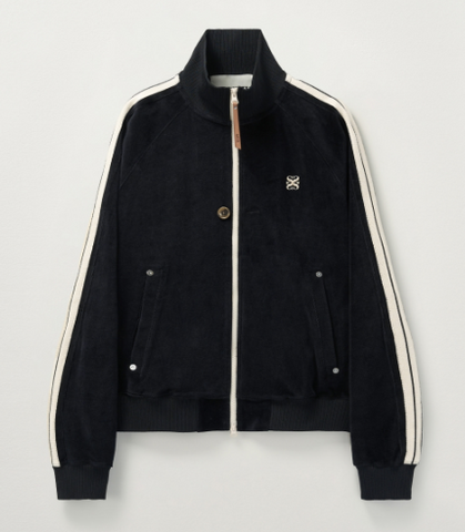 韓國 Satur Lawton Velour Track Zip-up Jacket【SR026】