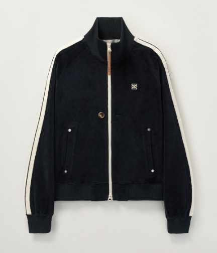 韓國 Satur (W) Lawton Velour Track Zip-up Jacket【SR025】