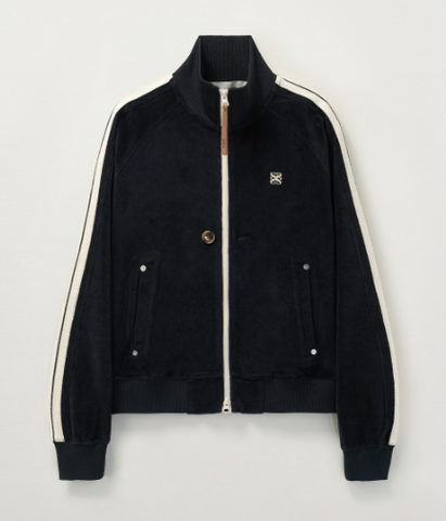 韓國 Satur (W) Lawton Velour Track Zip-up Jacket【SR025】
