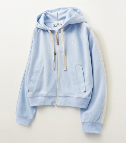 韓國 Satur Lawton Loose Fit Hood Zip-up【SR024】