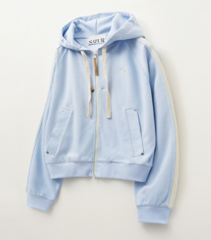 韓國 Satur (W) Lawton Loose Fit Hood Zip-up【SR023】