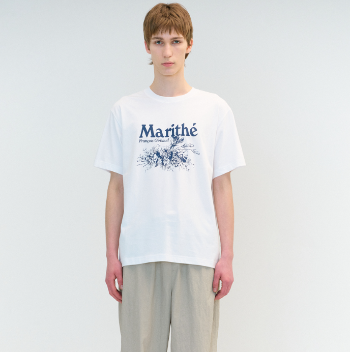 韓國 Marithe Francois Girbaud FLOWER TEE【MF405】