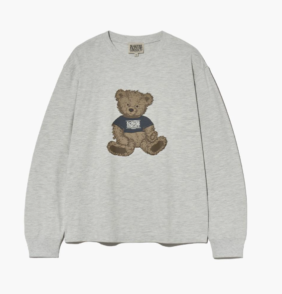 韓國 Marithe Francois Girbaud DOODLE BEAR LONG SLEEVE【MF409】