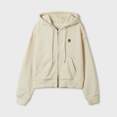 【現貨】韓國 Who.A.U Steve Head Patch Hooded Zip-Up【WA106】