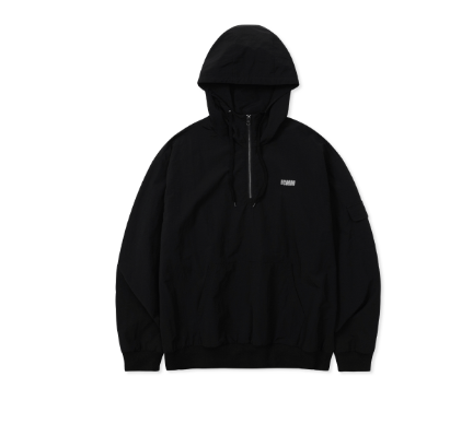 韓國 FCMM Waterproof Half Zip Woven Hoodie【FC017】