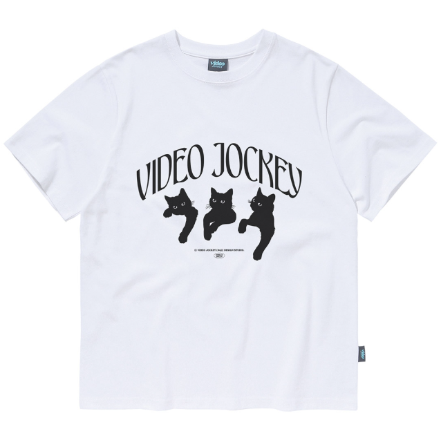 韓國 Video Jockey NYANG NYANG NYANG T-SHIRTS【VJ013】