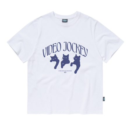 韓國 Video Jockey NYANG NYANG NYANG T-SHIRTS【VJ013】