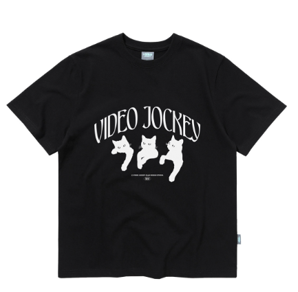 韓國 Video Jockey NYANG NYANG NYANG T-SHIRTS【VJ013】