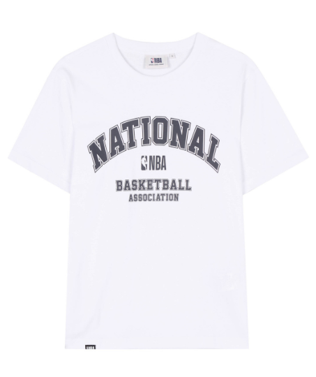 韓國 NBA Arch Logo Short Sleeve T-Shirt【NA003】