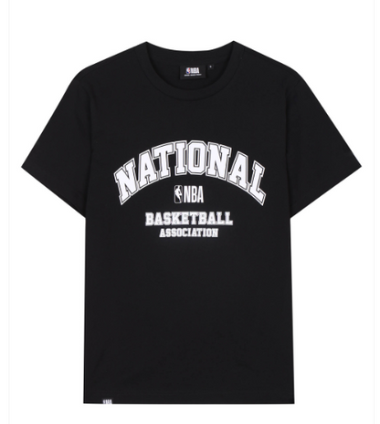 韓國 NBA Arch Logo Short Sleeve T-Shirt【NA003】