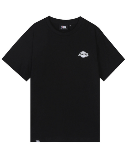 韓國 NBA LAL Team Small Logo Short Sleeve T-Shirt【NA004】