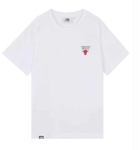 韓國 NBA LAL Team Small Logo Short Sleeve T-Shirt【NA004】