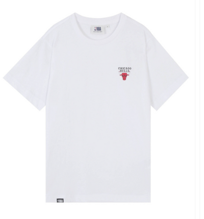 韓國 NBA LAL Team Small Logo Short Sleeve T-Shirt【NA004】