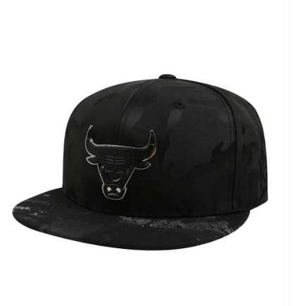 韓國 NBA CHI BULLS ASSEMBLY DECORATION SNAPBACK HYFLAT_H CAP【NA053】