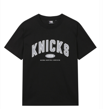 韓國 NBA NYK Simple Arch Logo Short Sleeve T-Shirt【NA056】