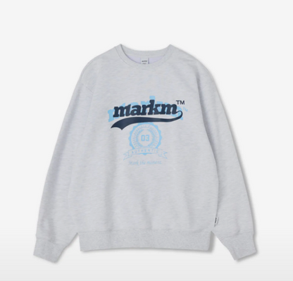 韓國 Markm BIG SYMBOL LOGO SWEATSHIRT【MA130】