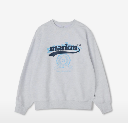 韓國 Markm BIG SYMBOL LOGO SWEATSHIRT【MA130】