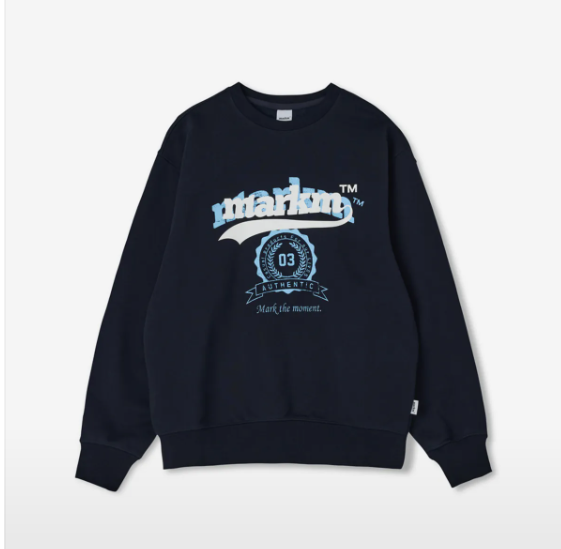 韓國 Markm BIG SYMBOL LOGO SWEATSHIRT【MA130】