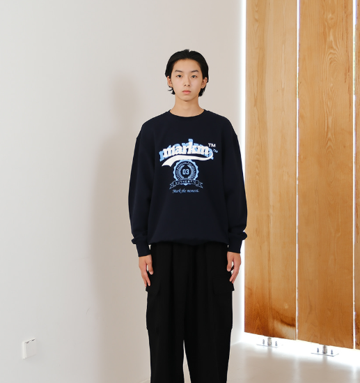 韓國 Markm BIG SYMBOL LOGO SWEATSHIRT【MA130】
