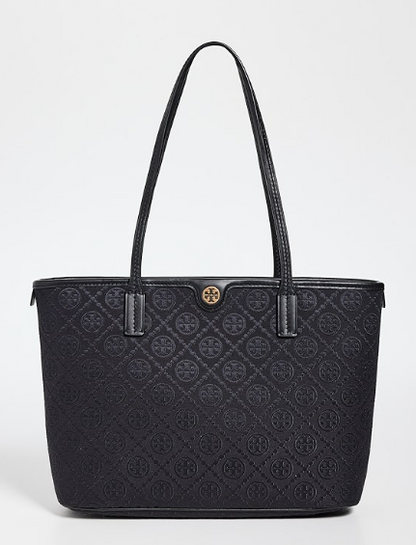 Tory Burch T Monogram Small Zip Tote  T Monogram Small Zip Tote