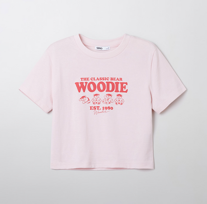 韓國 SPAO Crop Short Sleeve T-shirt【SP082】